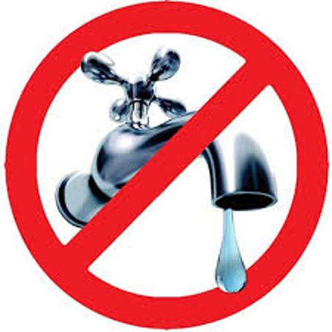 Risparmio idrico e limitazioni per l'utilizzo di acqua potabile